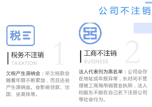 鄭州市二七區(qū)工商營業(yè)執(zhí)照不注銷嚴(yán)重后果