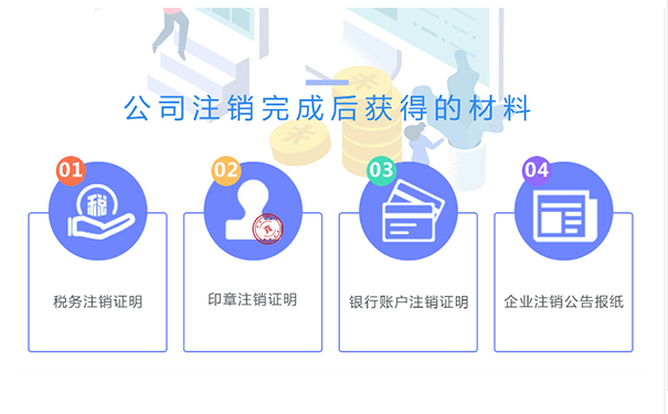 鄭州公司注銷成功，你會拿到如下材料