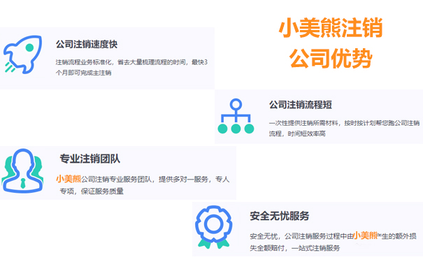 [小^美#熊\會(huì)/計(jì)]登記注銷(xiāo)公司優(yōu)點(diǎn)
